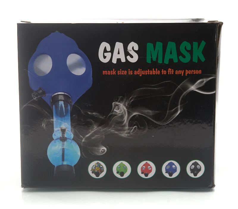 Gas Mask with Water Pipe